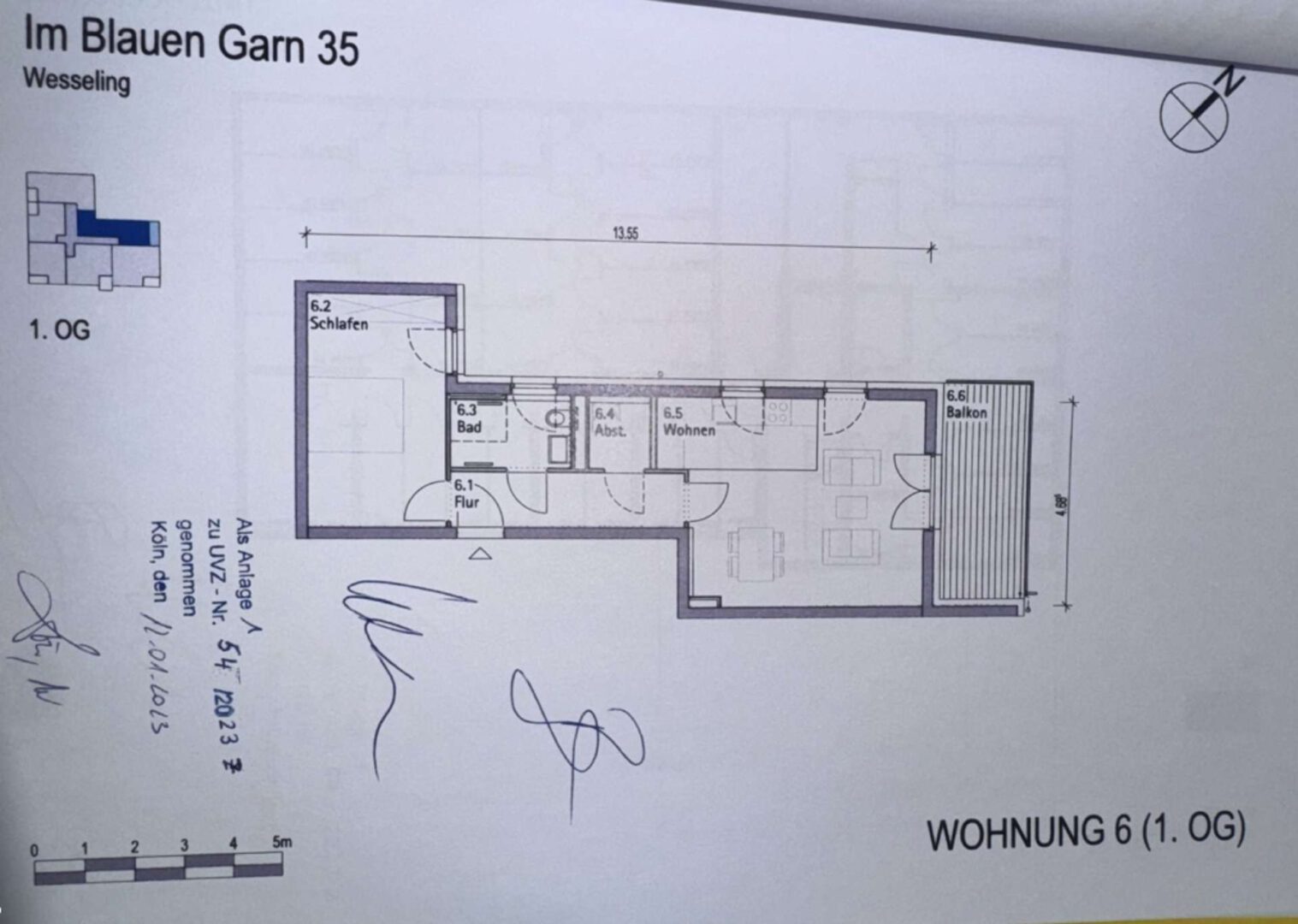 Wohnung 6 Grundriss